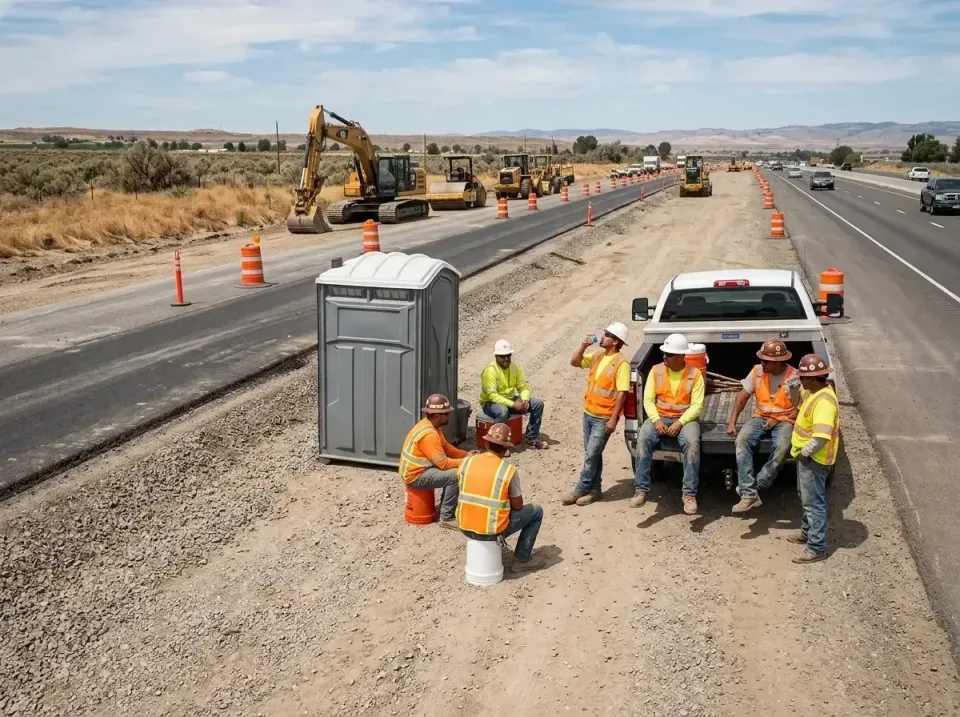 highway-road-construction-crew-007 — frequently asked questions, Porta Potty and Restroom Rentals in Vilonia, AR